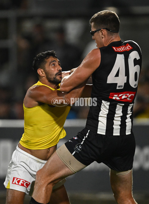 AFL 2024 AAMI Community Series - Collingwood v Richmond - A-46074349