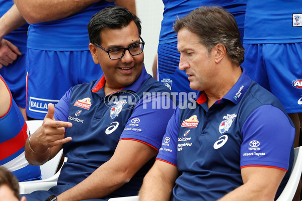 AFL 2024 Media - Western Bulldogs Team Photo Day - A-46079606