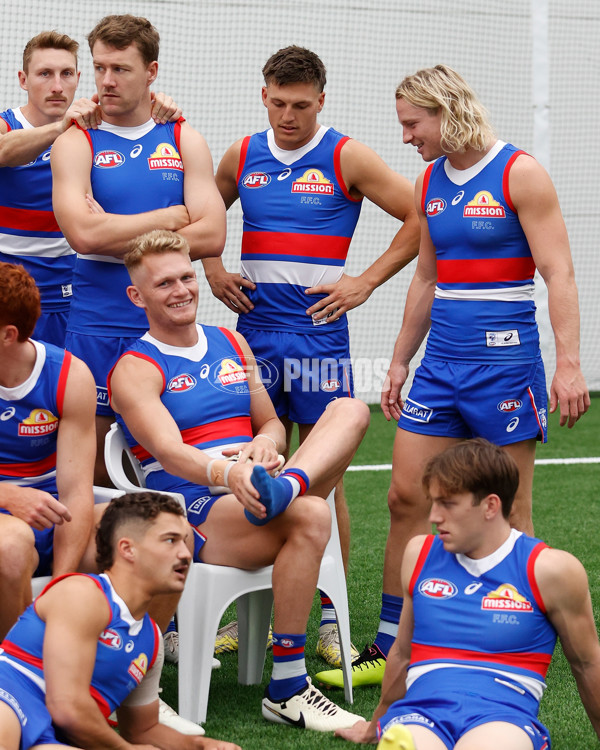 AFL 2024 Media - Western Bulldogs Team Photo Day - A-46079620