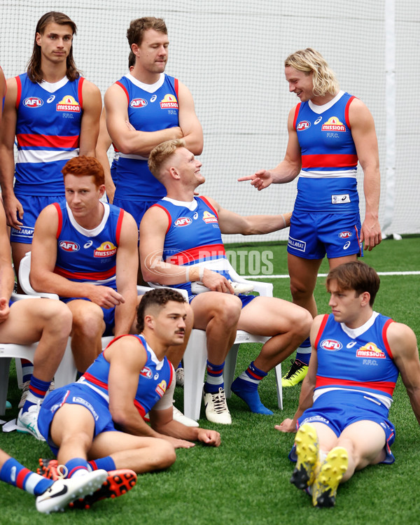 AFL 2024 Media - Western Bulldogs Team Photo Day - A-46080873