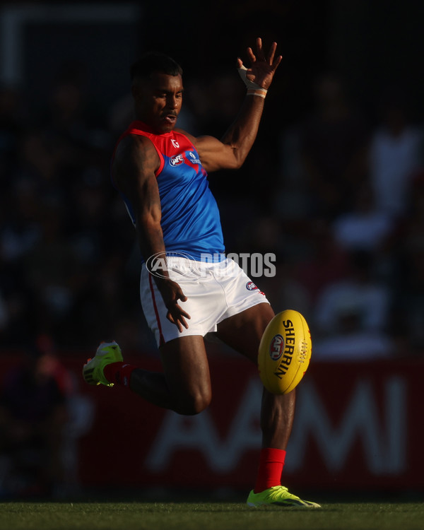 AFL 2024 AAMI Community Series - Carlton v Melbourne - A-46080920