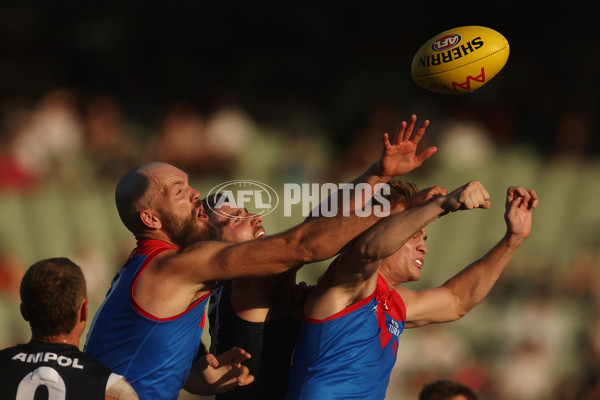 AFL 2024 AAMI Community Series - Carlton v Melbourne - A-46081997