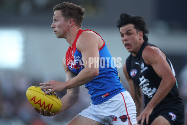 AFL 2024 AAMI Community Series - Carlton v Melbourne - A-46082003