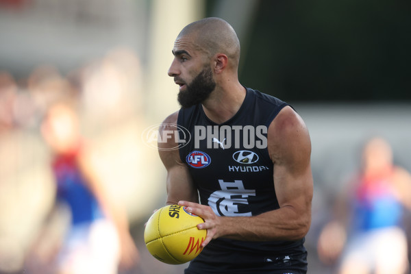 AFL 2024 AAMI Community Series - Carlton v Melbourne - A-46082004