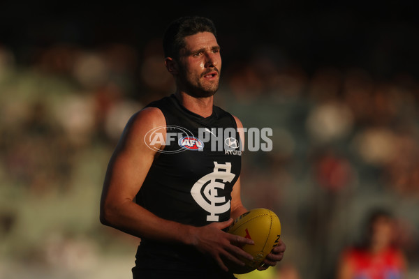 AFL 2024 AAMI Community Series - Carlton v Melbourne - A-46082005