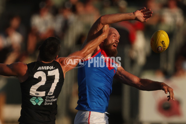 AFL 2024 AAMI Community Series - Carlton v Melbourne - A-46083281