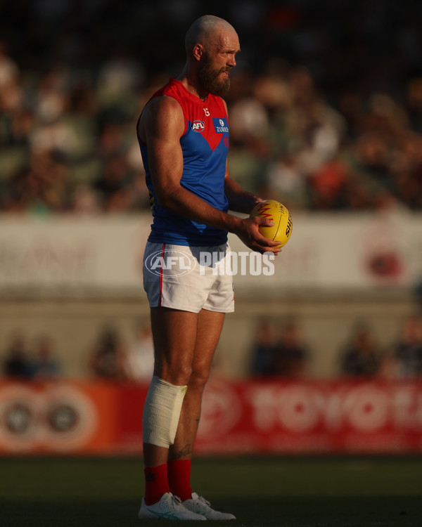 AFL 2024 AAMI Community Series - Carlton v Melbourne - A-46083284