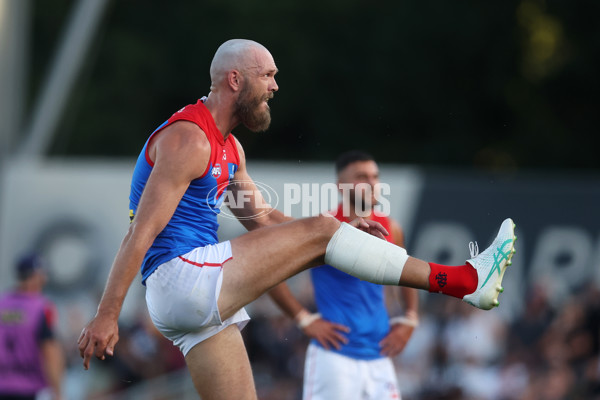 AFL 2024 AAMI Community Series - Carlton v Melbourne - A-46083285