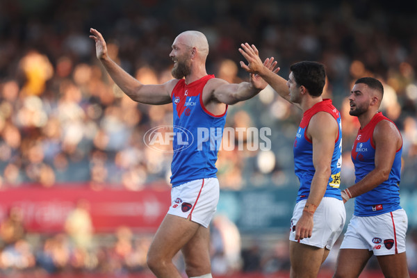 AFL 2024 AAMI Community Series - Carlton v Melbourne - A-46083288