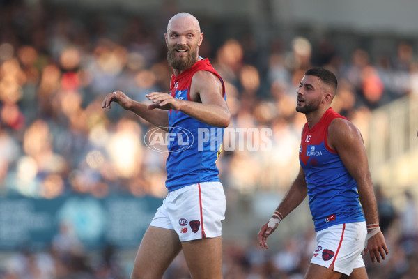 AFL 2024 AAMI Community Series - Carlton v Melbourne - A-46083290