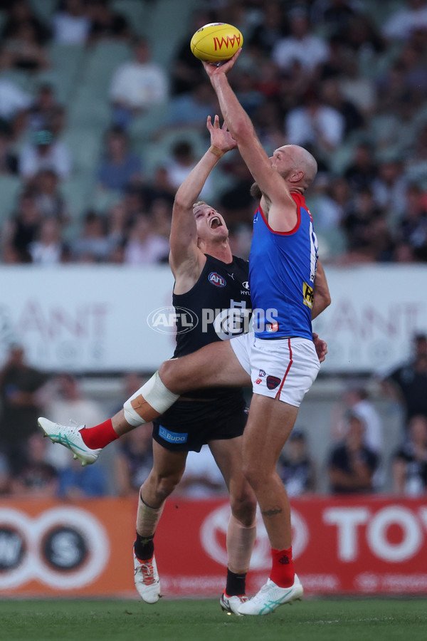 AFL 2024 AAMI Community Series - Carlton v Melbourne - A-46083323