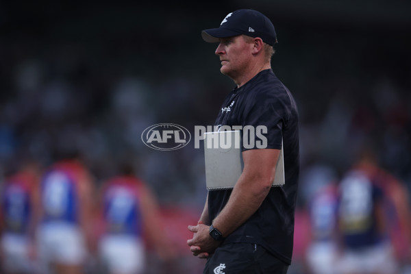 AFL 2024 AAMI Community Series - Carlton v Melbourne - A-46083324