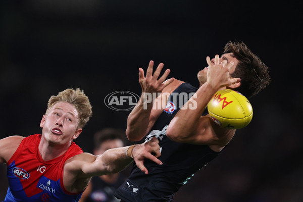 AFL 2024 AAMI Community Series - Carlton v Melbourne - A-46083336