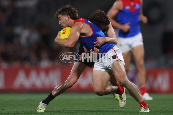 AFL 2024 AAMI Community Series - Carlton v Melbourne - A-46083348