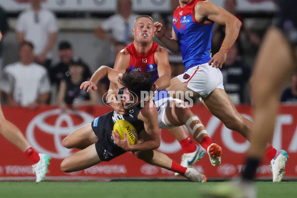 AFL 2024 AAMI Community Series - Carlton v Melbourne - A-46083365