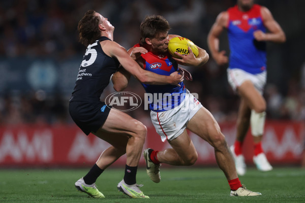 AFL 2024 AAMI Community Series - Carlton v Melbourne - A-46085110