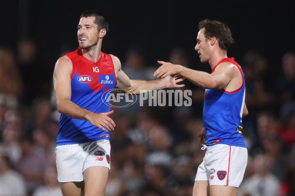 AFL 2024 AAMI Community Series - Carlton v Melbourne - A-46085115