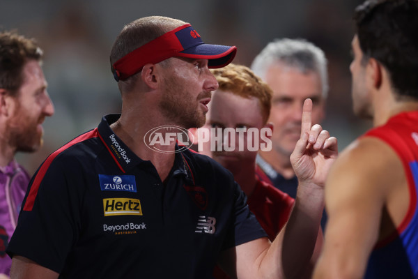 AFL 2024 AAMI Community Series - Carlton v Melbourne - A-46085123