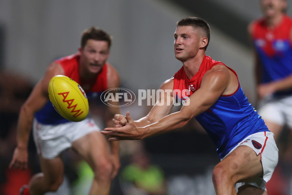 AFL 2024 AAMI Community Series - Carlton v Melbourne - A-46086312