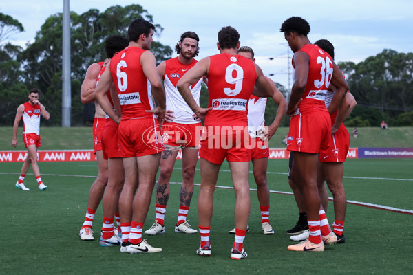 AFL 2024 AAMI Community Series - Sydney v Brisbane - A-46087833