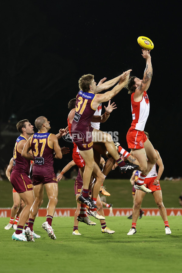 AFL 2024 AAMI Community Series - Sydney v Brisbane - A-46090252