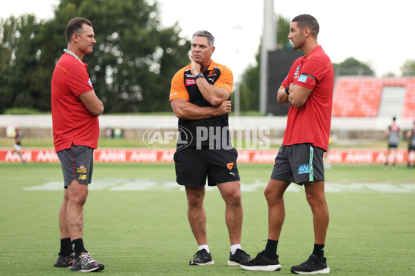 AFL 2024 AAMI Community Series - GWS v Gold Coast - A-46090254