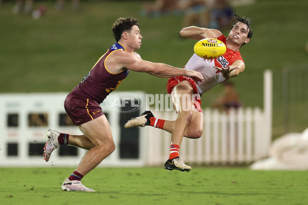 AFL 2024 AAMI Community Series - Sydney v Brisbane - A-46090318