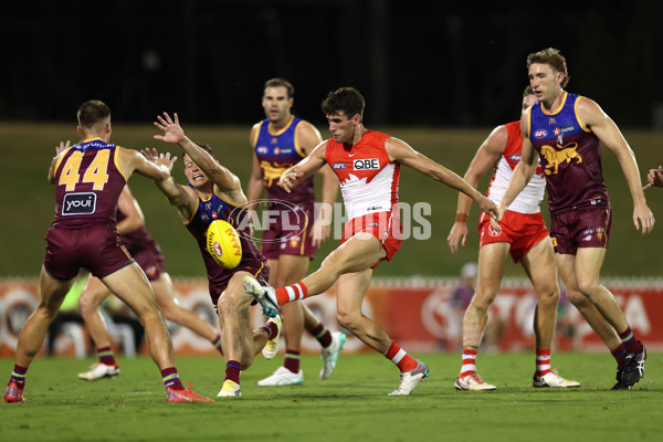 AFL 2024 AAMI Community Series - Sydney v Brisbane - A-46090320