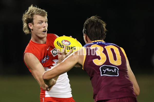 AFL 2024 AAMI Community Series - Sydney v Brisbane - A-46090321