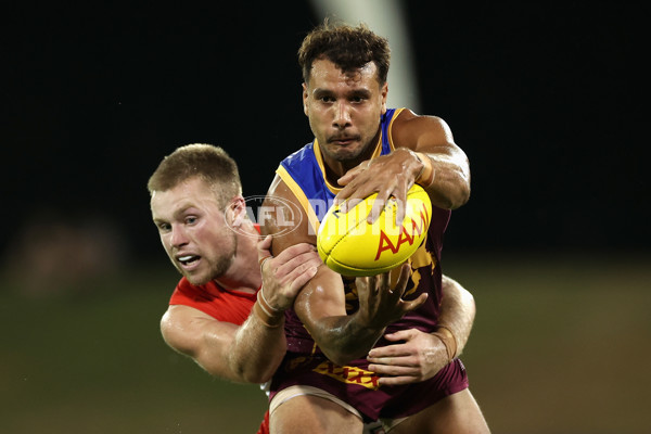 AFL 2024 AAMI Community Series - Sydney v Brisbane - A-46090323