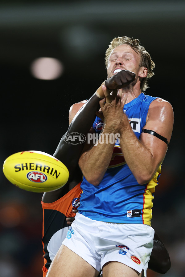 AFL 2024 AAMI Community Series - GWS v Gold Coast - A-46092570