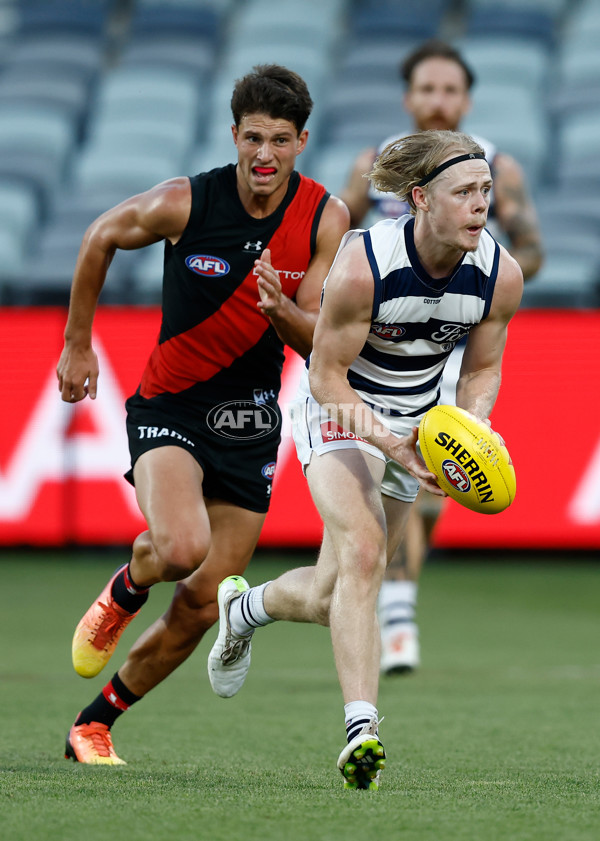 AFL 2024 AAMI Community Series - Geelong v Essendon - A-46097161