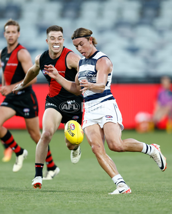 AFL 2024 AAMI Community Series - Geelong v Essendon - A-46097162