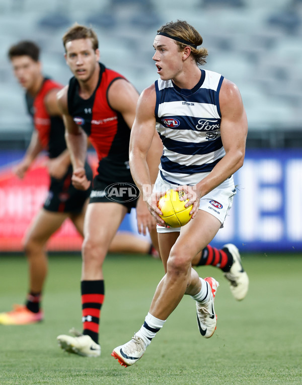 AFL 2024 AAMI Community Series - Geelong v Essendon - A-46097165