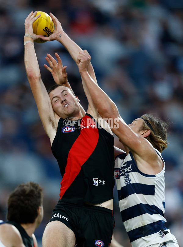 AFL 2024 AAMI Community Series - Geelong v Essendon - A-46098334