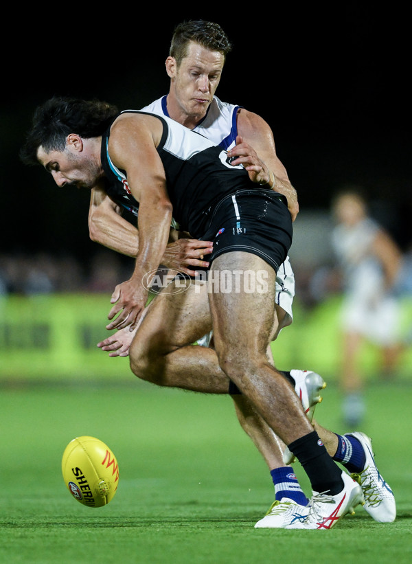 AFL 2024 AAMI Community Series - Port Adelaide v Fremantle - A-46098418