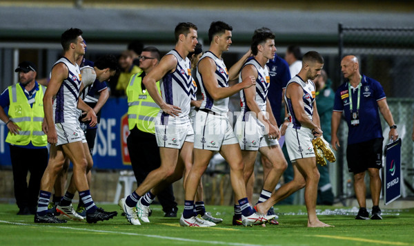 AFL 2024 AAMI Community Series - Port Adelaide v Fremantle - A-46099690