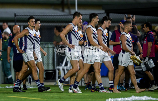 AFL 2024 AAMI Community Series - Port Adelaide v Fremantle - A-46099691