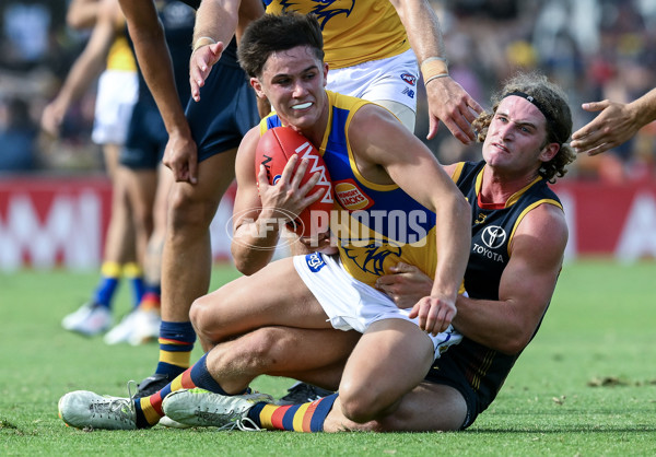 AFL 2024 AAMI Community Series - Adelaide v West Coast - A-46108777