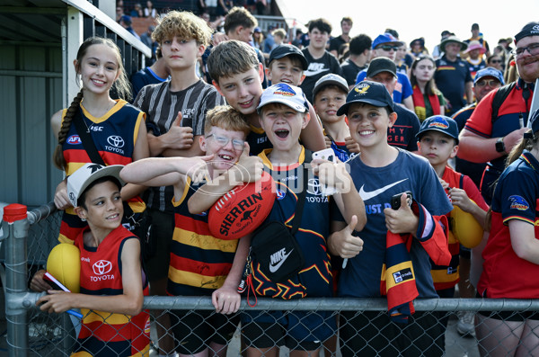 AFL 2024 AAMI Community Series - Adelaide v West Coast - A-46108779