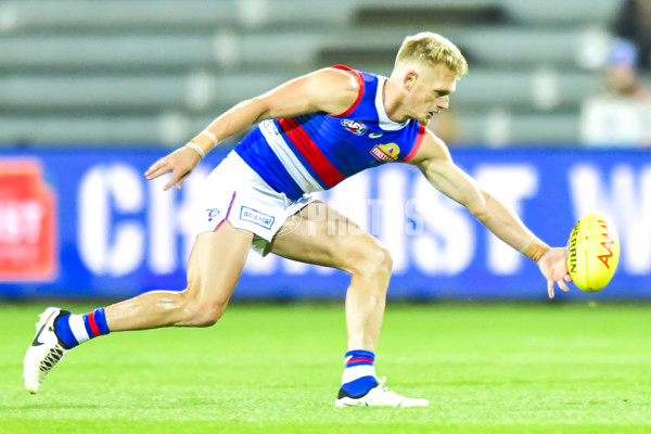 AFL 2024 AAMI Community Series - Hawthorn v Western Bulldogs - A-46111960