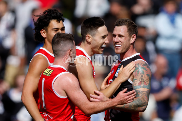 AFL 2024 AAMI Community Series - St Kilda v North Melbourne - A-46117914