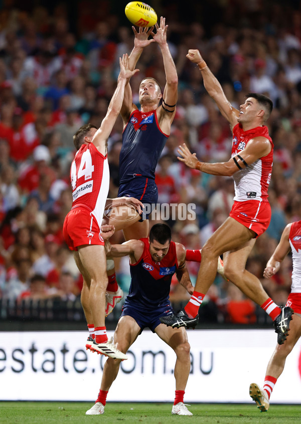 AFL 2024 Opening Round - Sydney v Melbourne - A-46361777