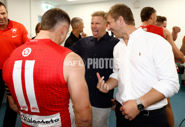 AFL 2024 Opening Round - Sydney v Melbourne - A-46369422