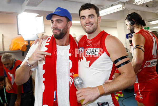 AFL 2024 Opening Round - Sydney v Melbourne - A-46369423