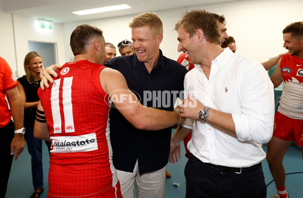 AFL 2024 Opening Round - Sydney v Melbourne - A-46369709