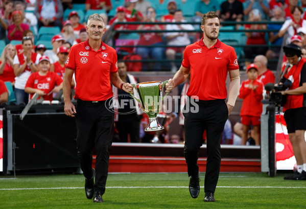 AFL 2024 Opening Round - Sydney v Melbourne - A-46372092