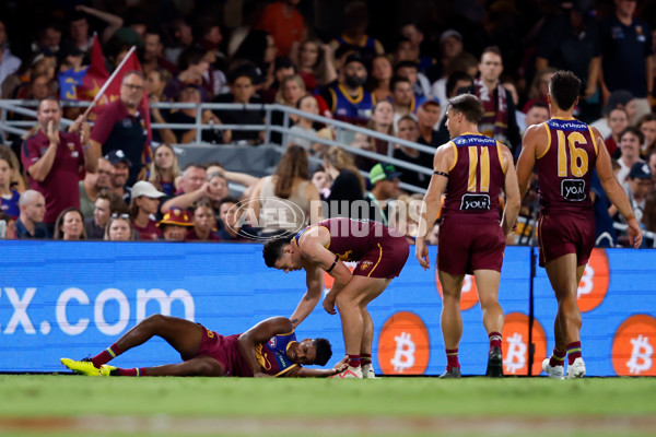 AFL 2024 Opening Round - Brisbane v Carlton - A-46387424