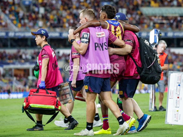 AFL 2024 Opening Round - Brisbane v Carlton - A-46388896