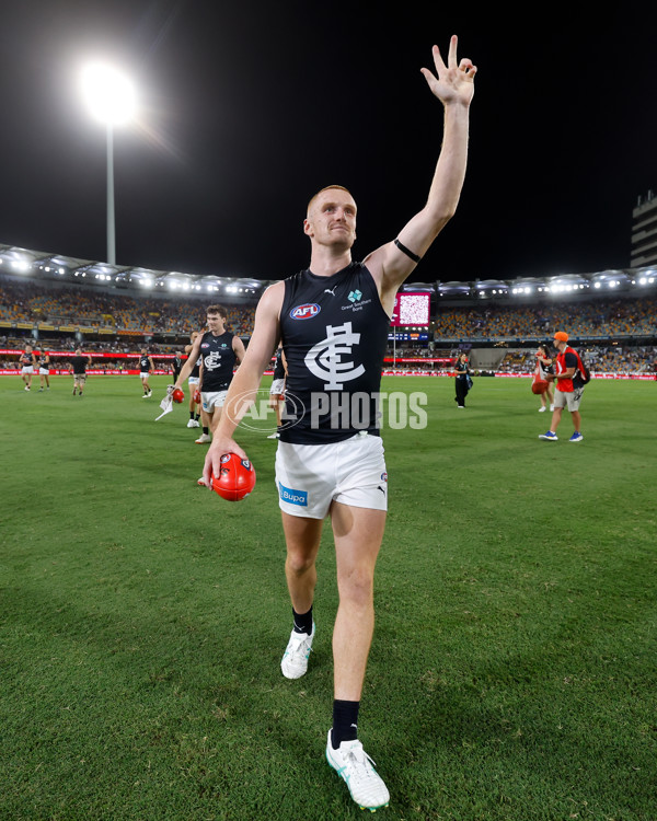 AFL 2024 Opening Round - Brisbane v Carlton - A-46391402